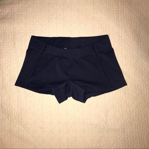New Balance navy blue volleyball shorts/spandex